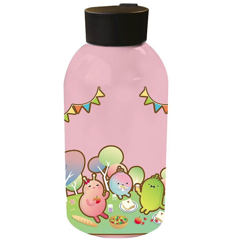 New Designer Series - No personality Star Roo - large capacity stainless steel thermos (pink) - อื่นๆ - โลหะ หลากหลายสี