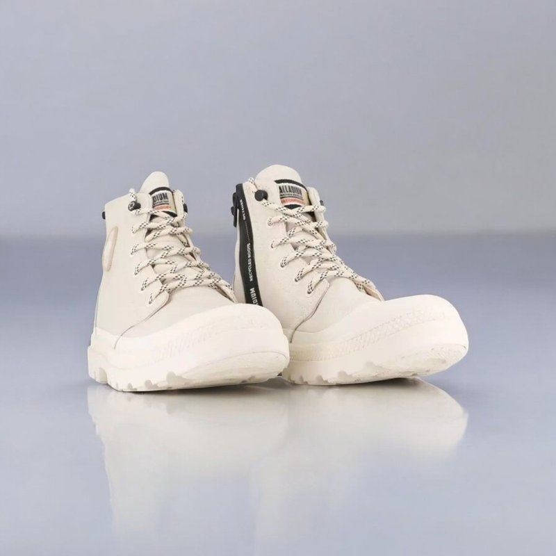 PALLADIUM PAMPA RECYCL LT+ WP+ 拉鍊防水靴 沙色 74066 - 雨鞋/防水鞋 - 其他材質 多色