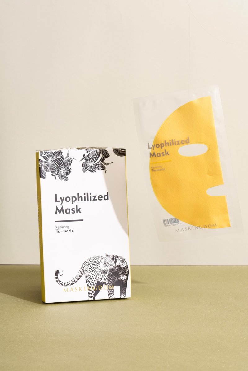 Maskingdom Lyophilized Mask - ที่มาส์กหน้า - สารสกัดไม้ก๊อก สีเหลือง