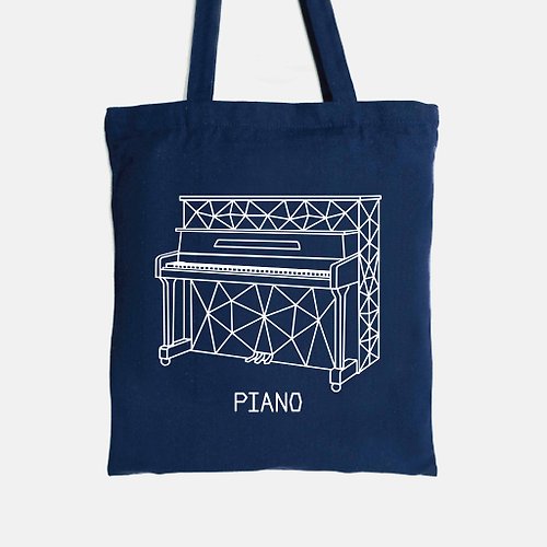想要設計 WD 樂器風格手提袋-直立鋼琴 經典/夜光