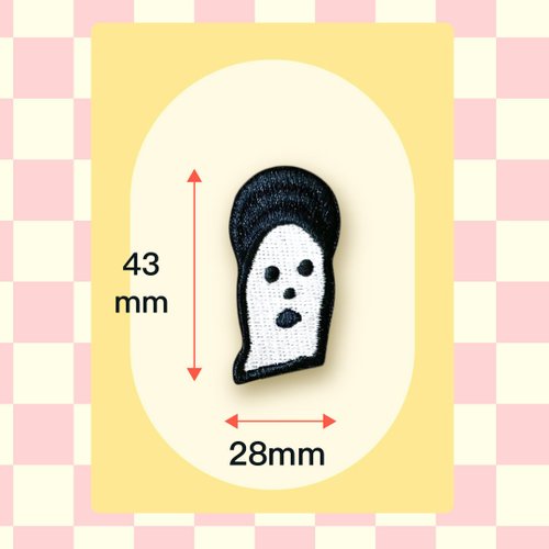 Macaron TOE 馬卡龍腳趾 燙布貼 | 白怪獸