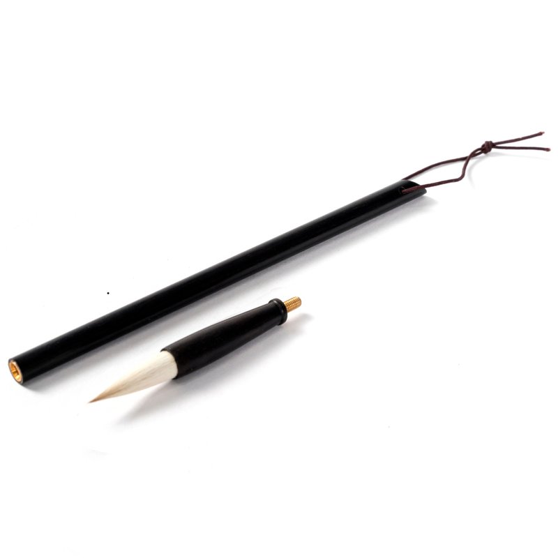 Detachable ebony brush - Other Writing Utensils - Wood Black