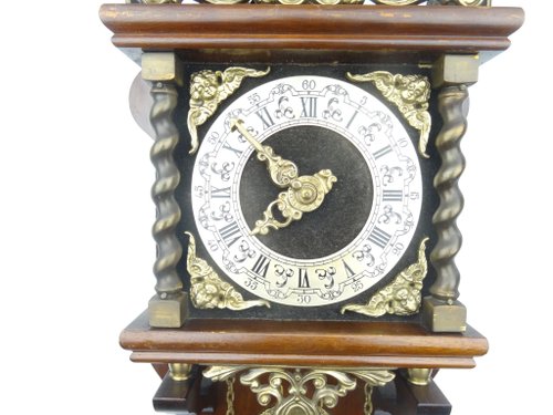 Zaanse オランダ製壁掛け時計 ヴィンテージ アンティーク 8 日間