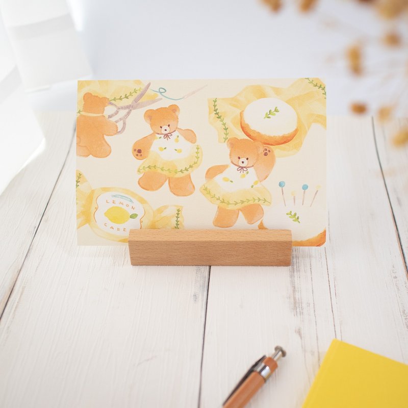 レモンケーキの仕立て屋さん ポストカード - 卡片/明信片 - 紙 