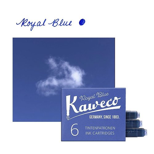 KAWECO 台灣 德國 KAWECO 歐規卡水 卡式墨水管 深寶藍