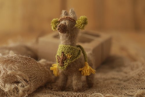 newbornknitoutfit Cute lama toy baby shower gift, newborn photo prop set, stuffed animal
