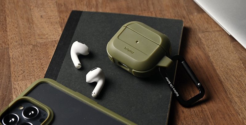 【bitplay】AirPods 3 Functional Case - Headphones & Earbuds Storage - Other Materials Multicolor