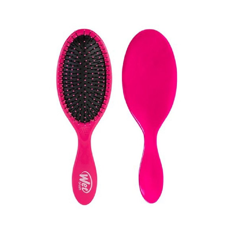 【Wet Brush】Classic comb pink - Makeup Brushes - Plastic Pink