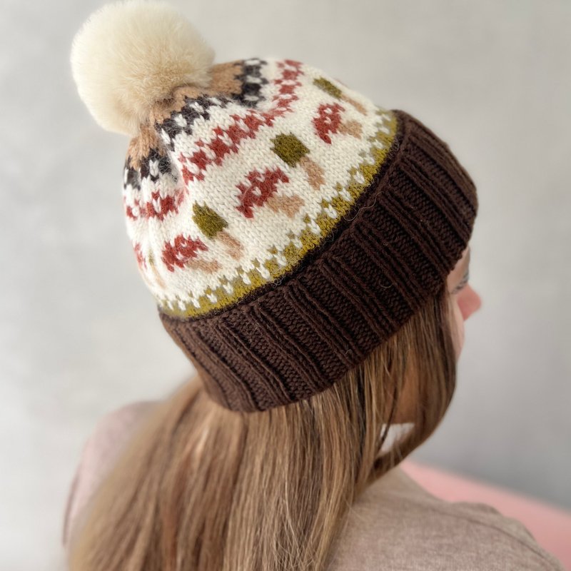 Knitting hat pattern/ Digital download - 手工藝教學/工具書 - 其他材質 