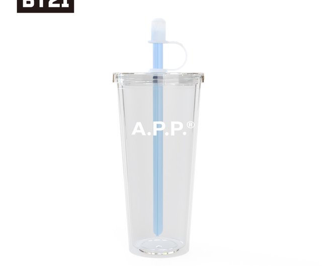 BT21 Koya Double Wall Glass Cup