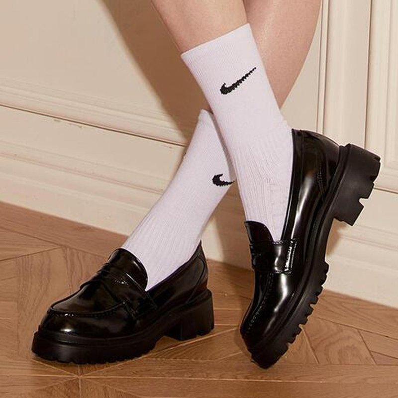 PRE-ORDER SPUR 厚底樂福鞋 SS8017 (Black) - 其他女皮鞋 - 其他材質 