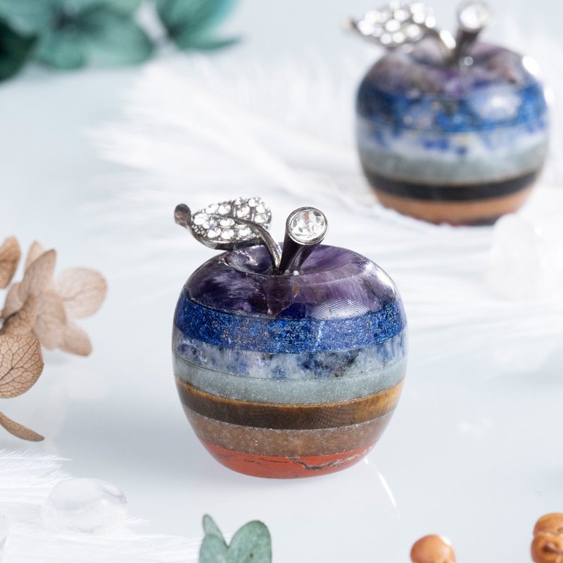 脈輪蘋安果 | 擺件 - 擺飾/家飾品 - 水晶 多色