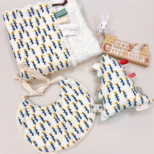 LaFiFi樂霏菲手作嬰幼兒精品&ZAKKA 彌月禮盒 玫瑰聖誕節新生兒禮物 贈送精美包裝與設計提袋 寶寶手