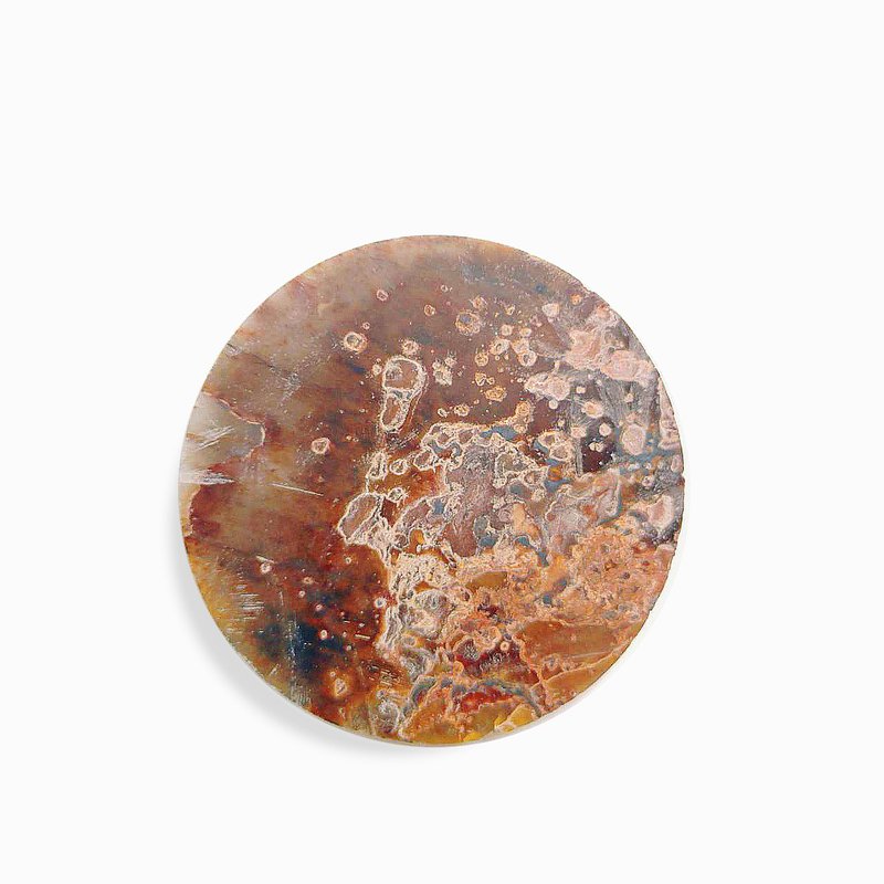 Agate jade coaster - Fragrances - Other Materials Brown