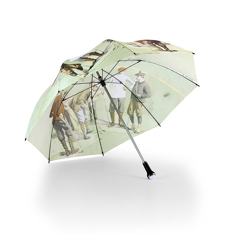 【德國kobold】抗UV超大抗強風-高爾夫球傘-聖安德魯-名畫一 - 雨傘/雨衣 - 其他材質 