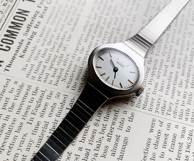 HOGA DIRECTIME ジャンピングアワー 自動巻き 17石 SWISS製 - 腕時計 