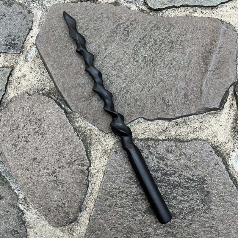我製杖　魔杖　鶻骫骳　手工魔杖　法杖 - 擺飾/家飾品 - 木頭 綠色