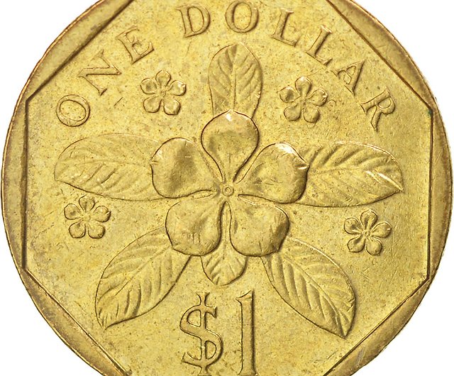 シンガポール コイン リング 1ドル 1988 コインリング メンズ コイン 
