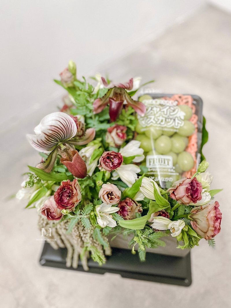 有花吉果禮盒・日本麝香葡萄果和・復古花園 - 花瓶/花器 - 植物．花 