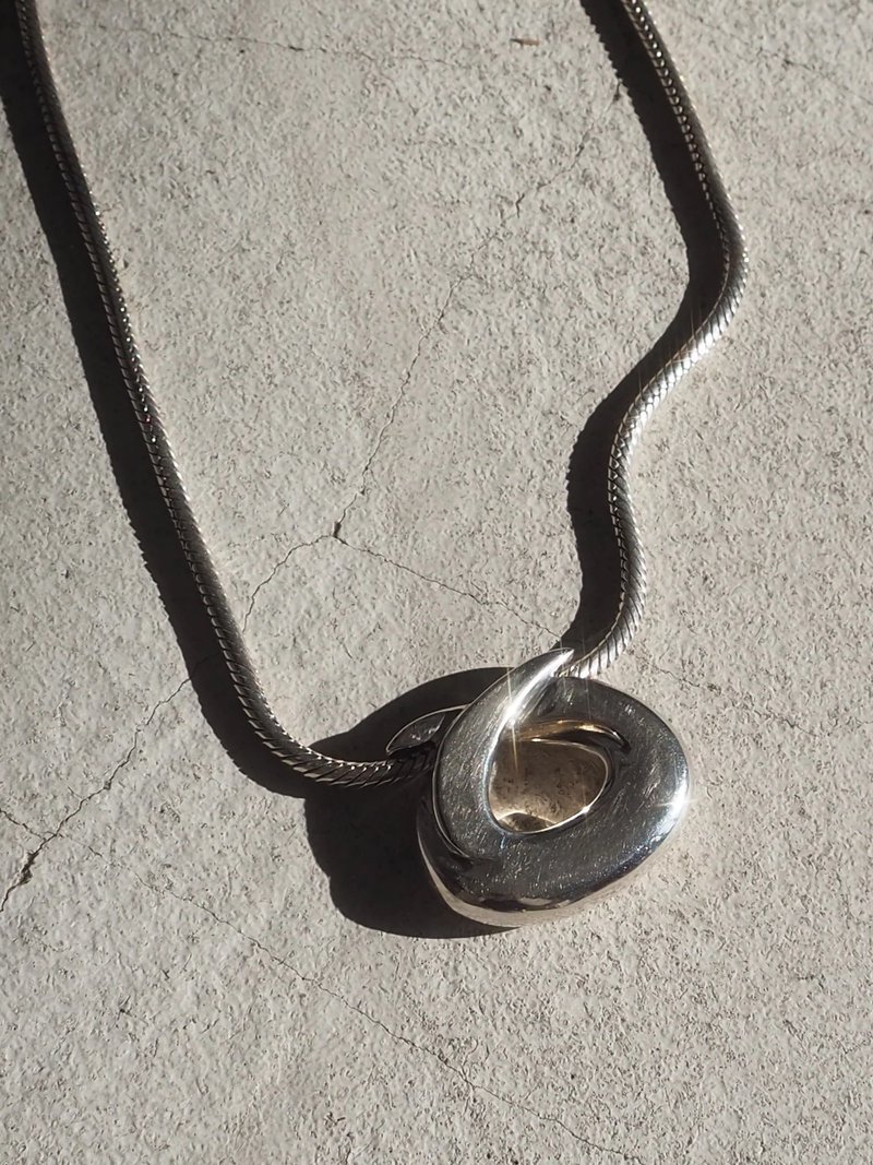 HERMES CABRIOLE CHOKER NECKLACE Silver Vintage - 項鍊 - 純銀 銀色