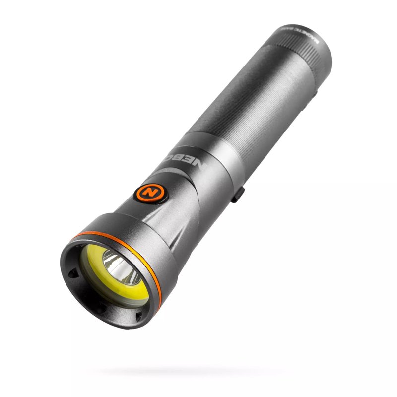 【NEBO】富蘭克林 多方向兩用手電筒-USB充電 300流明 IPX4 - 露營用品 - 其他金屬 灰色