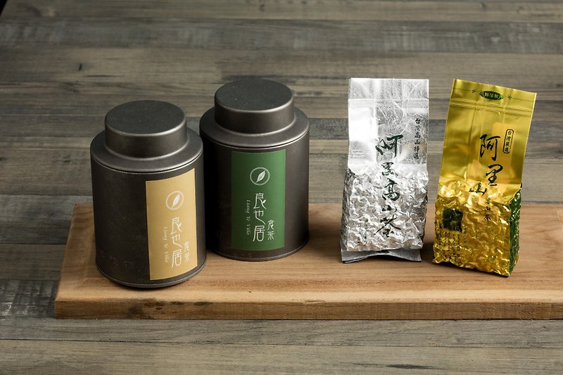 Signature Alishan Tea Duet Loose Tea Caddy, 75g x 2 (OOLONG + JINXUAN) - Tea - Fresh Ingredients 