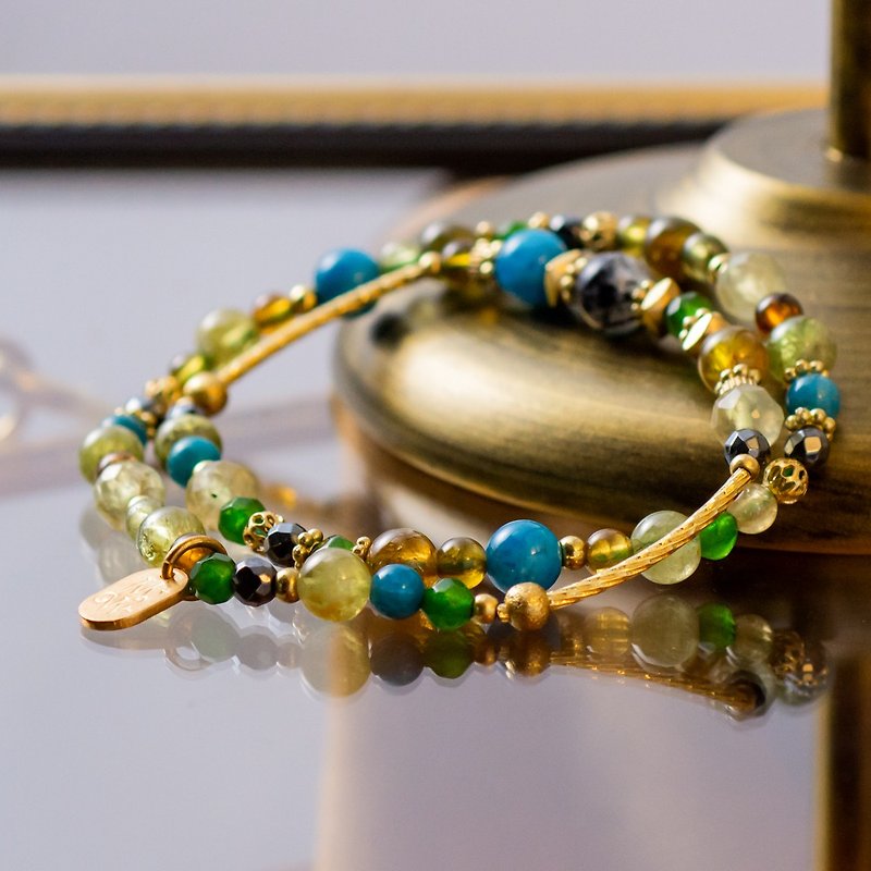 Burrow // C1267 Shafo Lai Stone Bracelet - Bracelets - Gemstone 