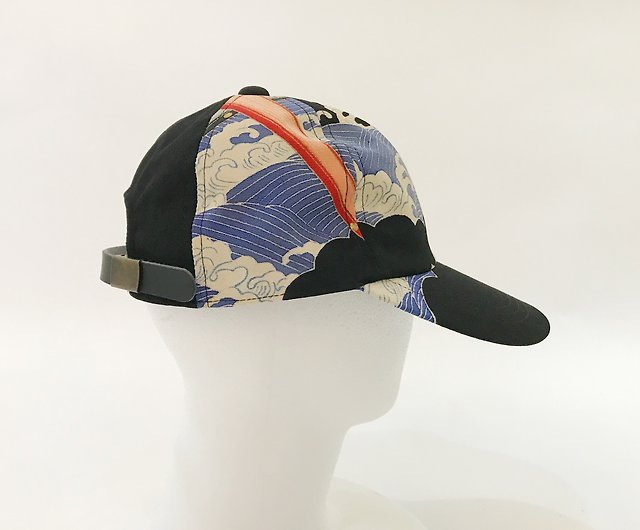 KIMONO HAT, Luxury Hat, Kimono Upcycled