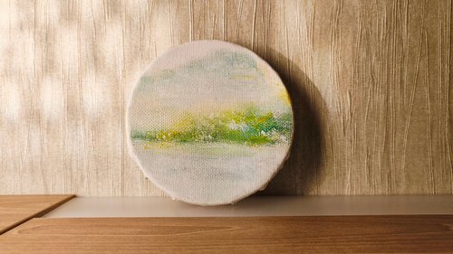 Arpourtin 聽波圖解 風景畫/療癒畫/掛畫/壓克力水彩/居家裝飾畫