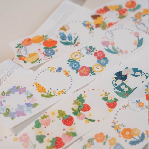 All things cute washi tape comes with release paper - Shop Chengzistudio  Washi Tape - Pinkoi