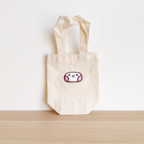 Bubble tea canvas drink bag - Shop APOOZI STUDIO Beverage Holders & Bags -  Pinkoi