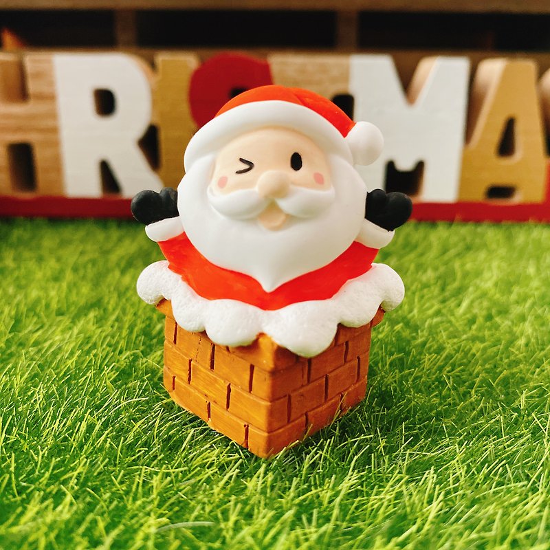 Christmas Limited Chimney Santa Claus Incense Stone - Fragrances - Other Materials 