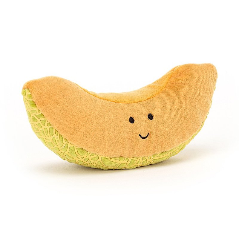 Fabulous Fruit Melon 甜美哈密瓜 約16公分 - 公仔/玩偶 - 聚酯纖維 黃色