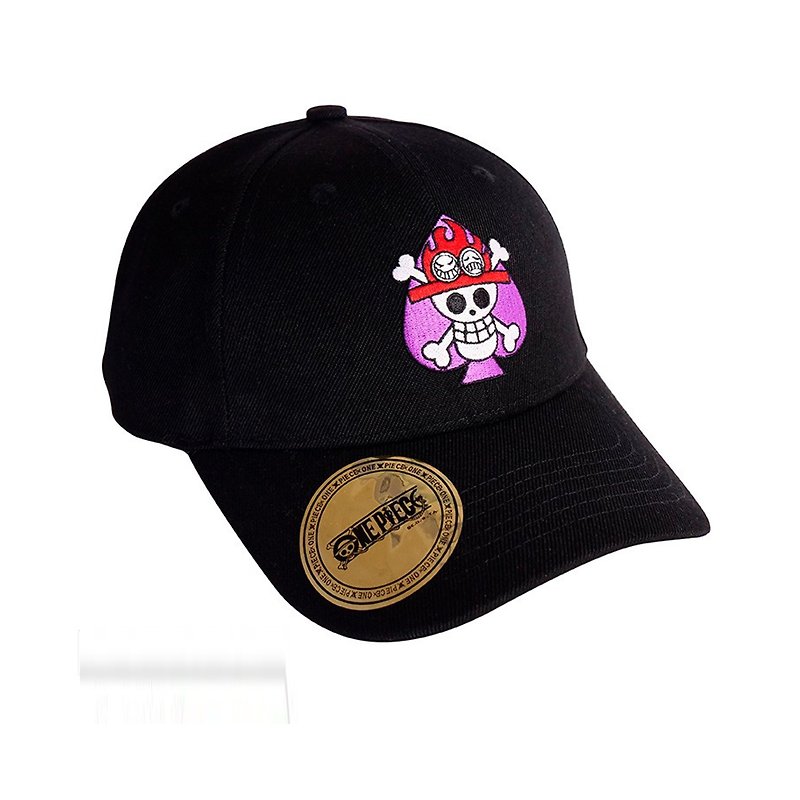 Officially licensed One Piece Spade Pirate cap - หมวก - เส้นใยสังเคราะห์ สีดำ