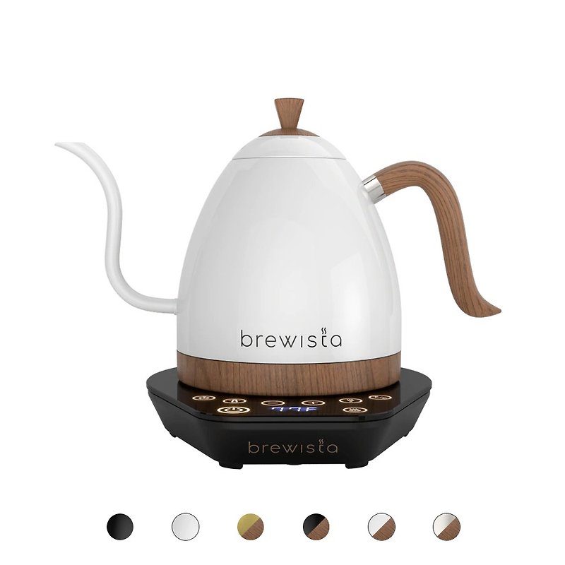 不鏽鋼 咖啡壺/咖啡器具 白色 - 【Brewista Artisan】溫控手沖壺600ml
