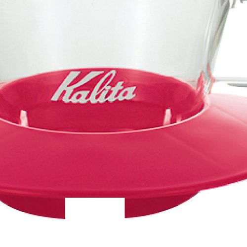 Kalita 【日本】Kalita │155系列 蛋糕型三孔玻璃濾杯(櫻花粉)
