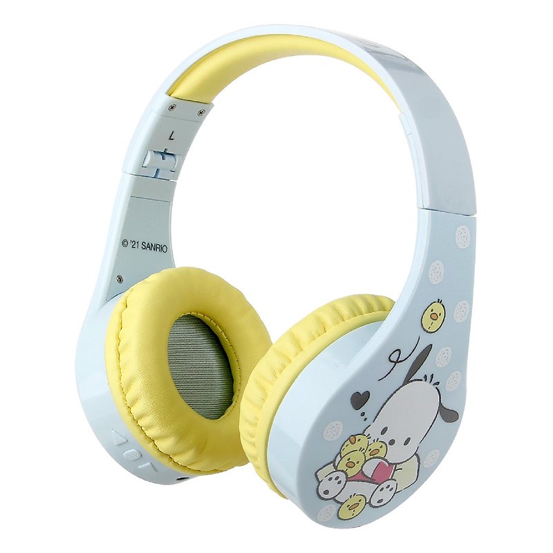 Bluetooth Wireless Kids Headphones – Pochacco - หูฟัง - พลาสติก สีน้ำเงิน