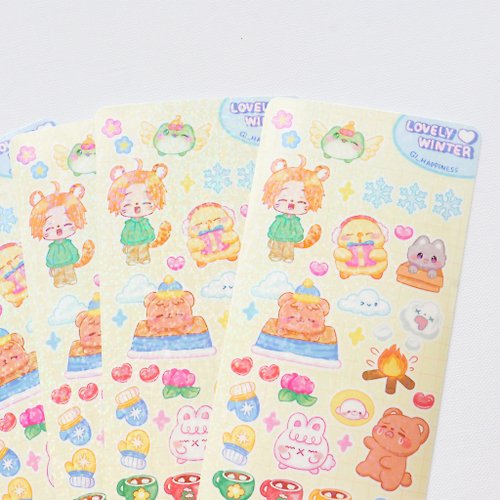 gi_happiness Lovely winter stickers