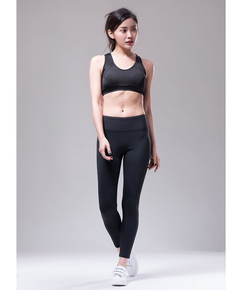 Aurora stretch leggings yoga pants/black/leggings/fitness - Women's Yoga Apparel - Other Man-Made Fibers 