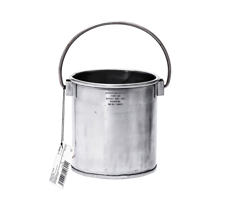 PAINT CAN Large Canister Style Container - Large - กล่องเก็บของ - โลหะ สีเงิน