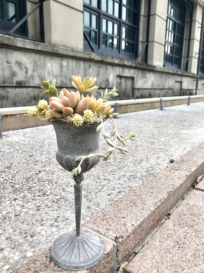 Bonjour Paris/ realistic clay succulent creation - Plants - Clay 