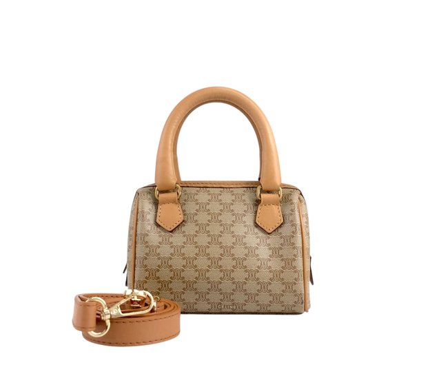 日本直送 名牌中古包 】CELINE セリーヌ マカダム ショルダー