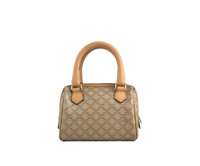 日本直送 名牌中古包 】CELINE セリーヌ マカダム ショルダー