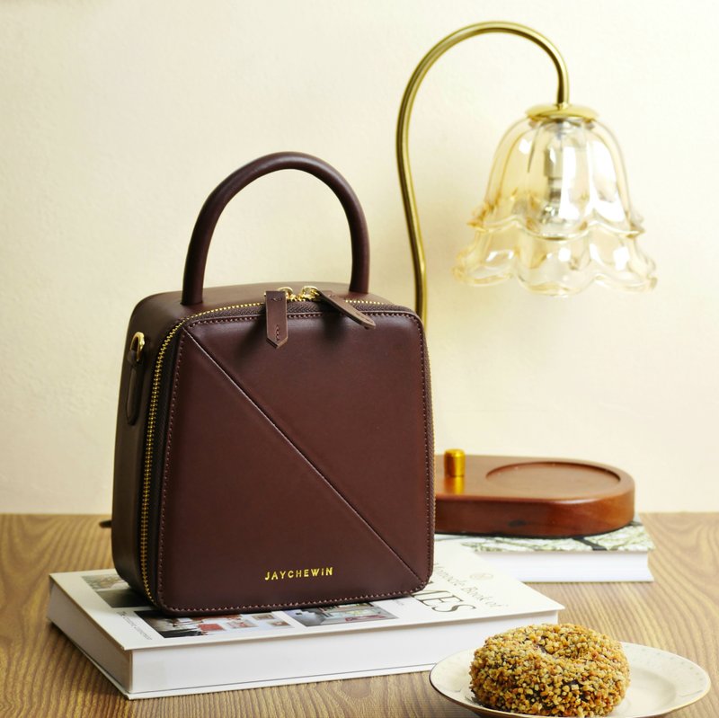 Butter Crossbody Bag in Choco Brown - Messenger Bags & Sling Bags - Genuine Leather Brown