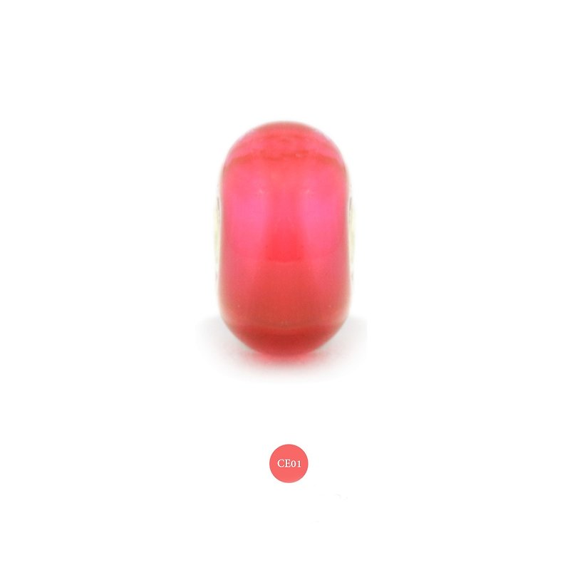 niconico 珠子編號 CE01 - 手鍊/手鐲 - 玻璃 紅色