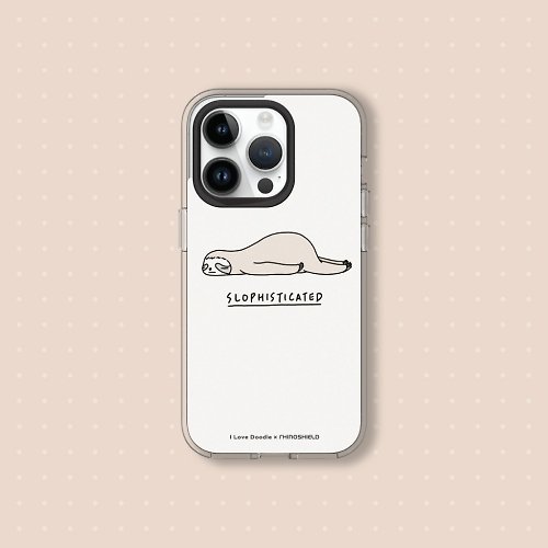 犀牛盾RHINOSHIELD Clear透明防摔手機殼∣ilovedoodle/樹懶 for iPhone