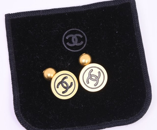 Direct from Japan] Chanel CHANEL Cufflinks Coco Mark Gold