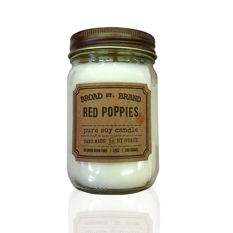 [KOBO] American Soybean Oil Candle - Sweet Poppy (360g/combustible 60hr) - Candles & Candle Holders - Other Materials 