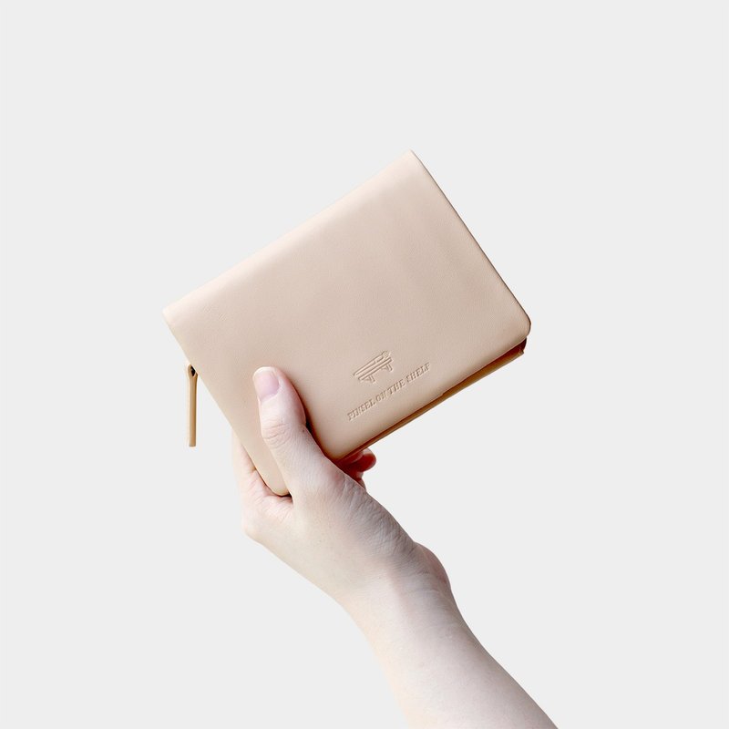 pinsel wallet : toasted almond - 錢包/皮夾/長短夾 - 真皮 