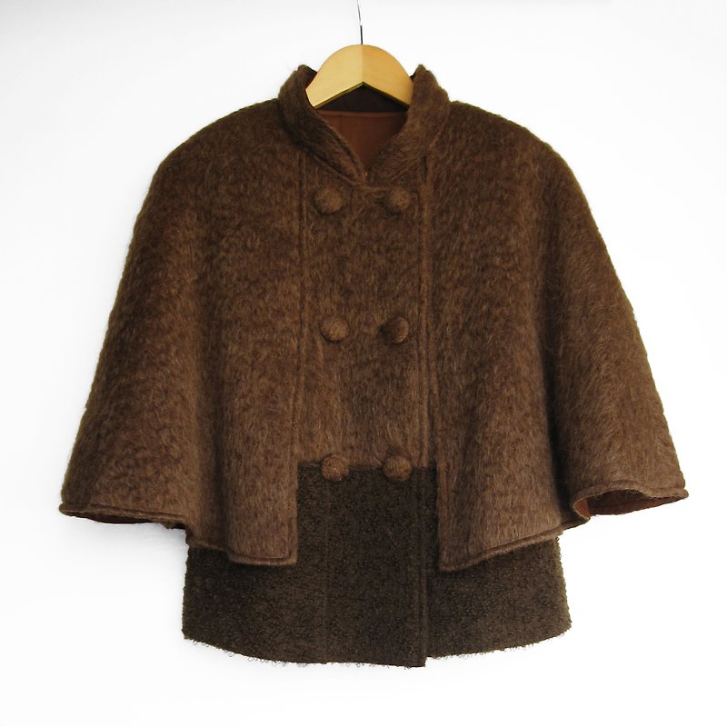 Winter, fisherman's rainy coat - Women's Casual & Functional Jackets - Wool Brown